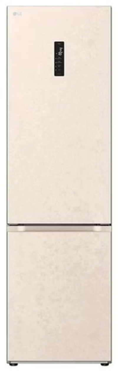 Холодильник LG GC-B509FEPW бежевый