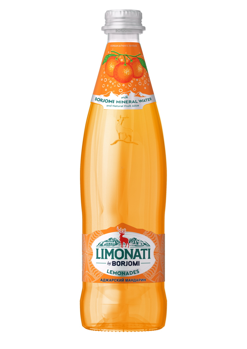 Грузинский Лимонад Limonati by Borjomi Мандарин 0,5 л