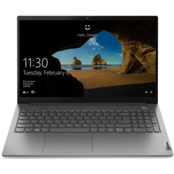 Ноутбук Lenovo ThinkBook 15 G3 ACL (English KB) - 15.6", 1920x1080 (Full HD), AMD Ryzen 5 5500U 2100MHz, SODIMM DDR4 8GB, SSD 256GB, AMD Radeon, Bluetooth, Wi-Fi, FPR, noDVD, 3cell, Серый, Windows 11 Pro 64 (английская), 21A400B2PB