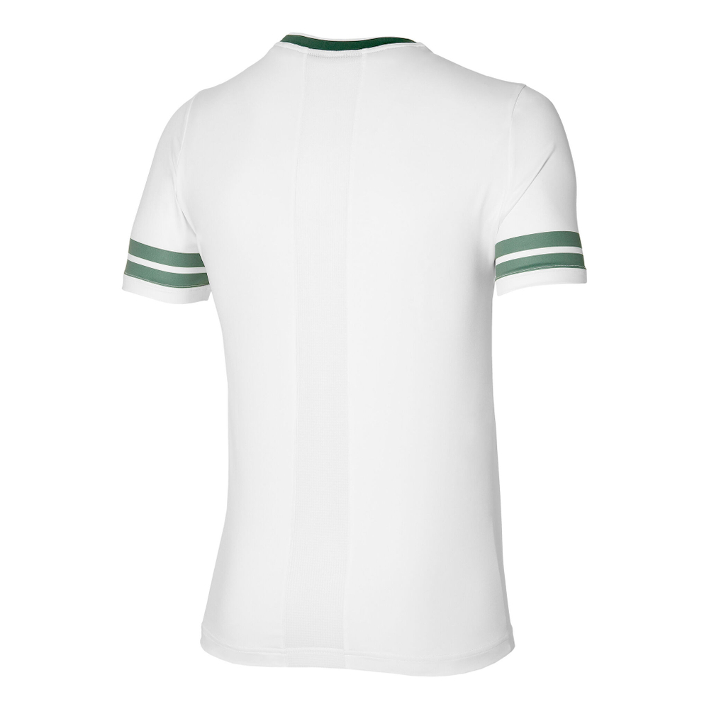 Мужское теннисное поло Mizuno Shadow Graphic T-Shirt Men - White