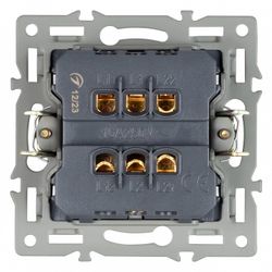Выключатель перекрестный одноклавишный без рамки Arlight SWT 043718