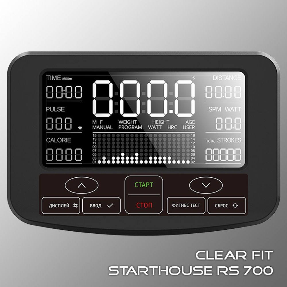 Гребной тренажер Clear Fit StartHouse RS 700