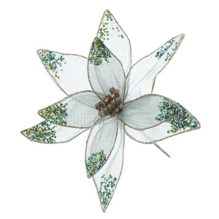 GAEM Цветок искусственный "Пуансеттия", L25 W25 H37 см