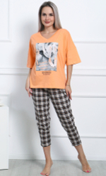 [m]Комплект бриджи+футболка ТК-4282