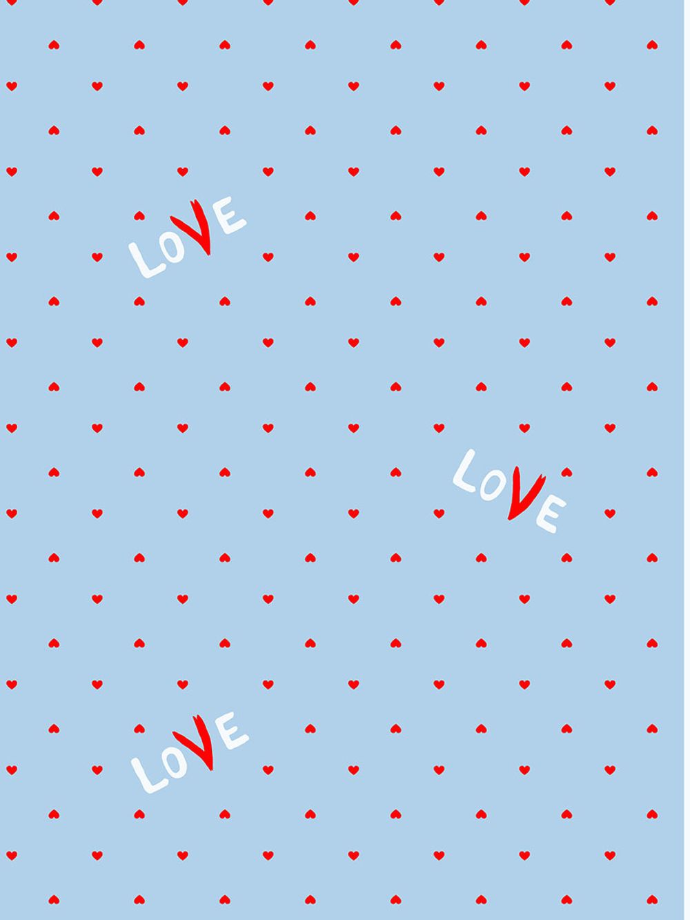 Постельное белье Сказка "Love" 1,5-сп Наволочка 70х70 см 1 шт Простынь на резинке 90х200 см Пододеяльник 145х215 см, поплин