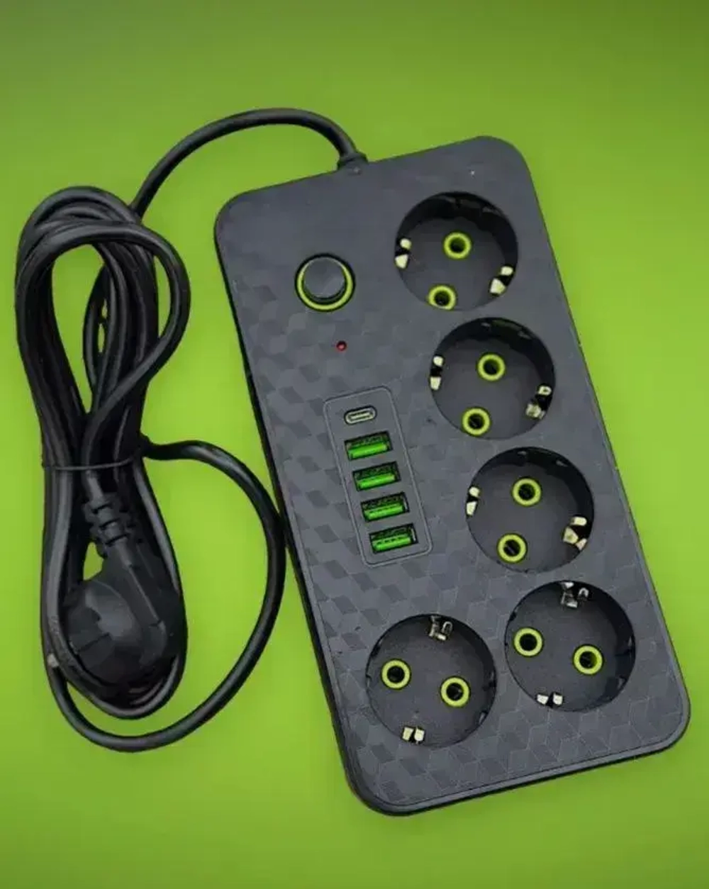 Удлинитель 5 розеток 7 метров