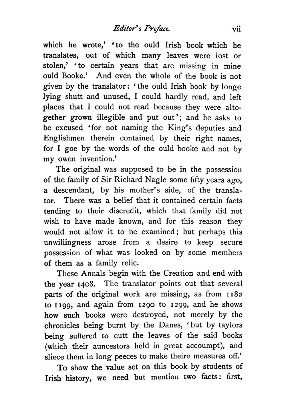The Annals of Clonmacnoise, being annals of Ireland from the earliest period to A.D. 1408 | Murphy Denis
