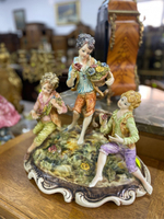 Винтаж: Скульптурная композиция Capodimonte
