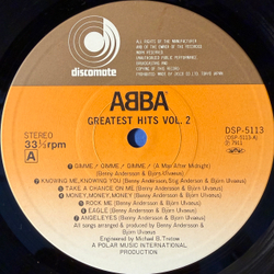 Виниловая пластинка ABBA ‎– Greatest Hits Vol. 2 LP