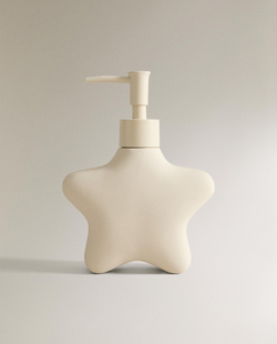 Zara Home дозатор для жидкого мыла, керамика, кремовый