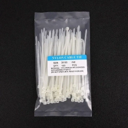 Стяжка 100мм, 100 шт., Нейлон