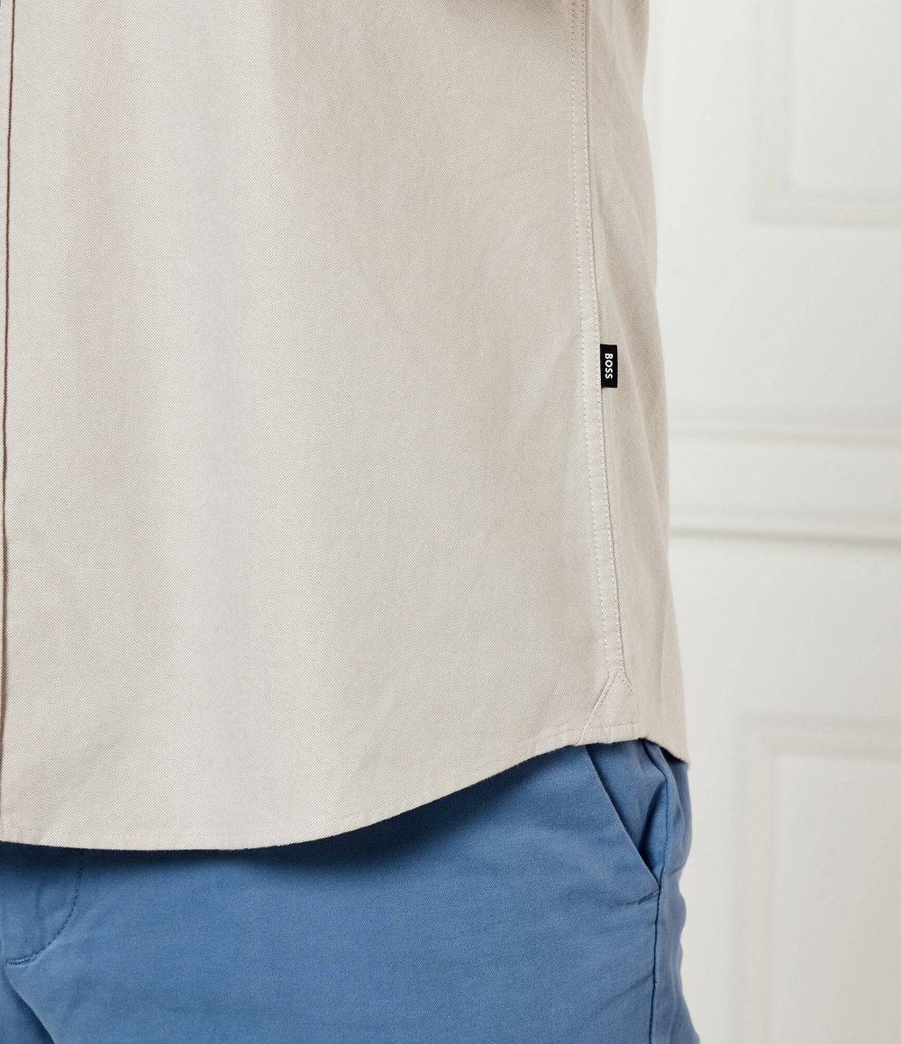 Рубашка H-ROAN-BD-E-C1-243 BOSS BLACK - бежевый(50520265)