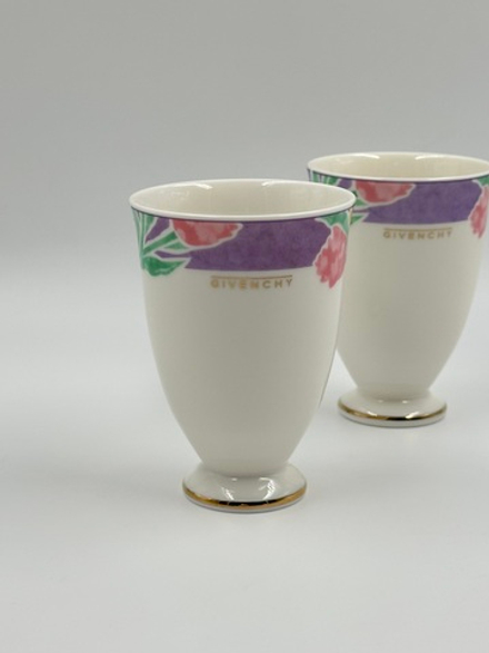 Стакан с фиолетовой каймой Givenchy by Yamaka