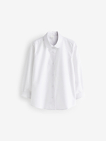 Сарафан школьный и рубашка в комплекте для девочки Next C44-160, Темно-синий, Белый