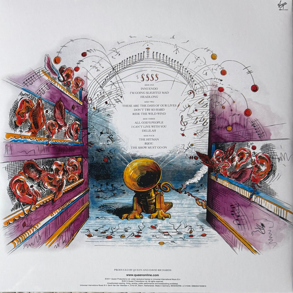 Виниловая пластинка Queen – Innuendo 2LP