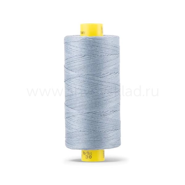 Нитка Gutermann Mara 30 (300 метров), 1 кат., для отстрочки | 064 серый джинс