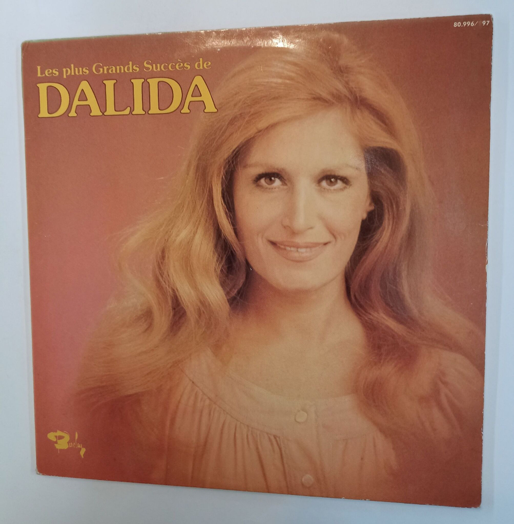 Винтажная виниловая пластинка LP Dalida Les Plus Grands Succes De Dalida 2LP (France 1976)