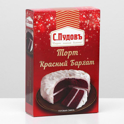 Мучная смесь «С. Пудовъ», Красный бархат, 400 г
