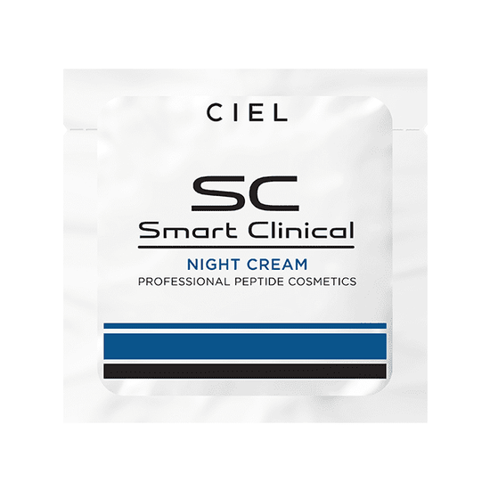 Саше Ночной коллагенобразующий крем-бустер для лица Smart Clinical