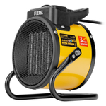 Тепловая пушка, керамический нагреватель (тепловентилятор) DHC 2-100, 230 В, 0.025/1/2 кВт Denzel