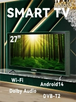 27-дюймовый смарт-телевизор Full-HD Smart TV Android14