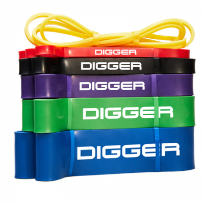 Эспандер ленточный зелёный 45мм нагрузка 22,68-56,7кг