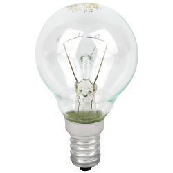 Лампа накаливания ЭРА ДШ 230-60-E14-Г 60Вт 230В шар прозрачный в гофре E14 | Лампы накаливания Шар (G/P)