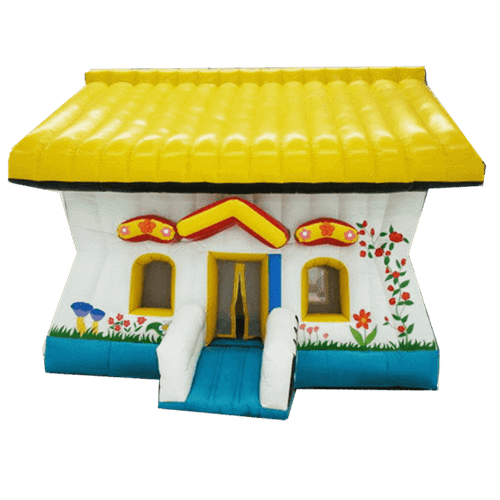 Коммерческий надувной батут "Пряничный домик"