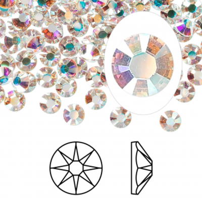 Стразы ALLURE Арт.02SS6 Упак.50 шт голографические