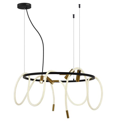 KT880-DW-80 BLACK (1) Люстра NW