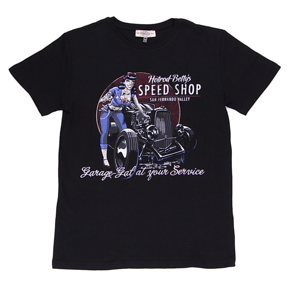 Футболка Hotrod Betty's Speed Shop