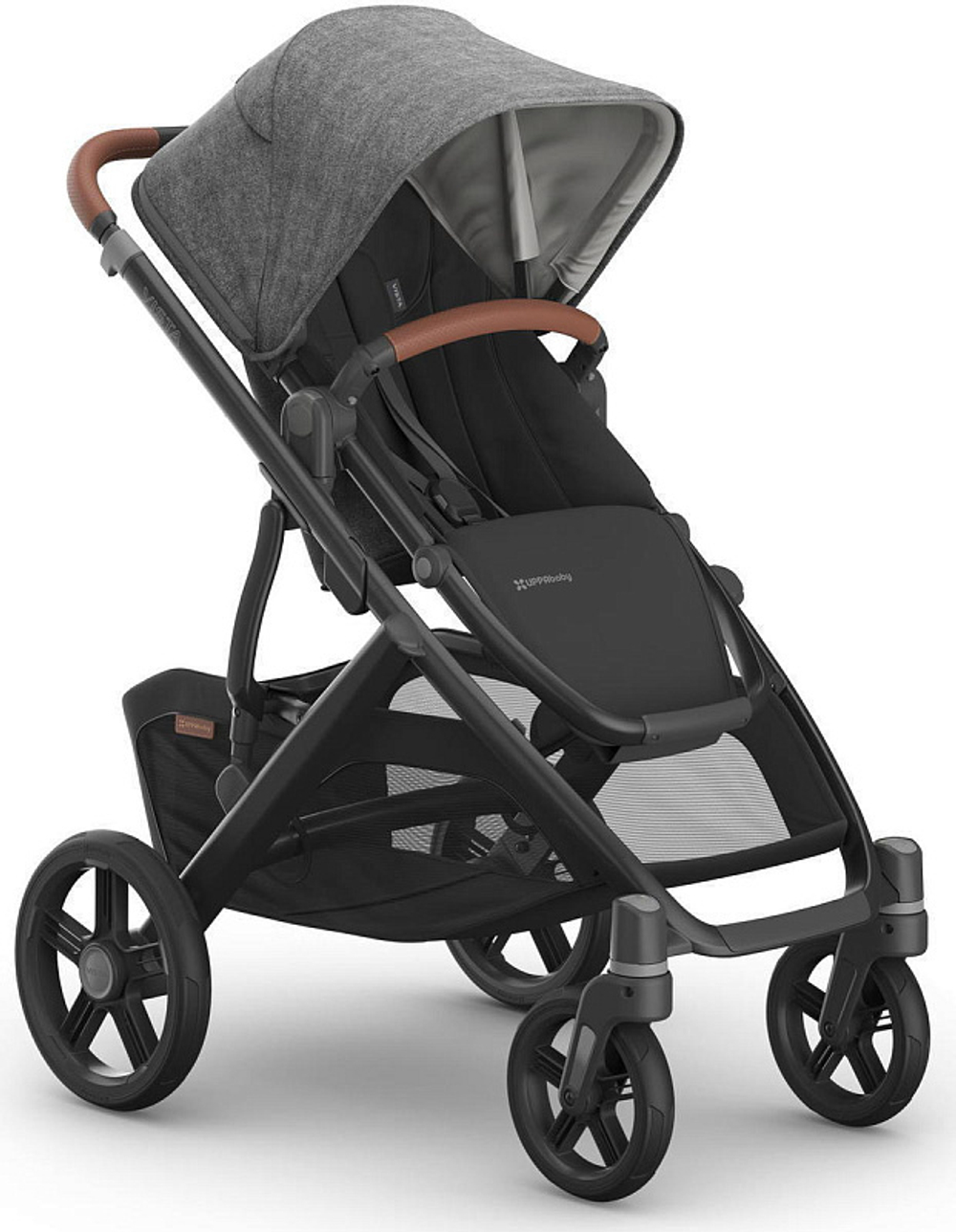 Коляска для погодок UPPAbaby Vista V3 2 в 1 (2 прогулочных блока и люлька) Greyson
