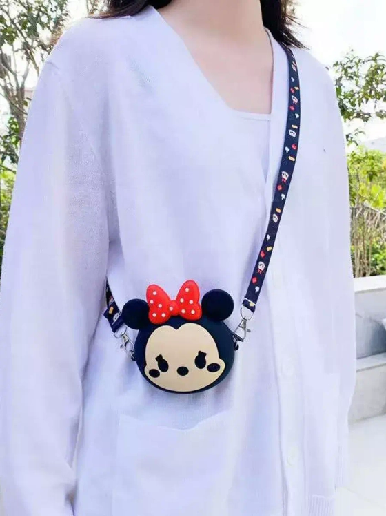 Сумка кошелек на плечо сумочка маленькая силиконовая