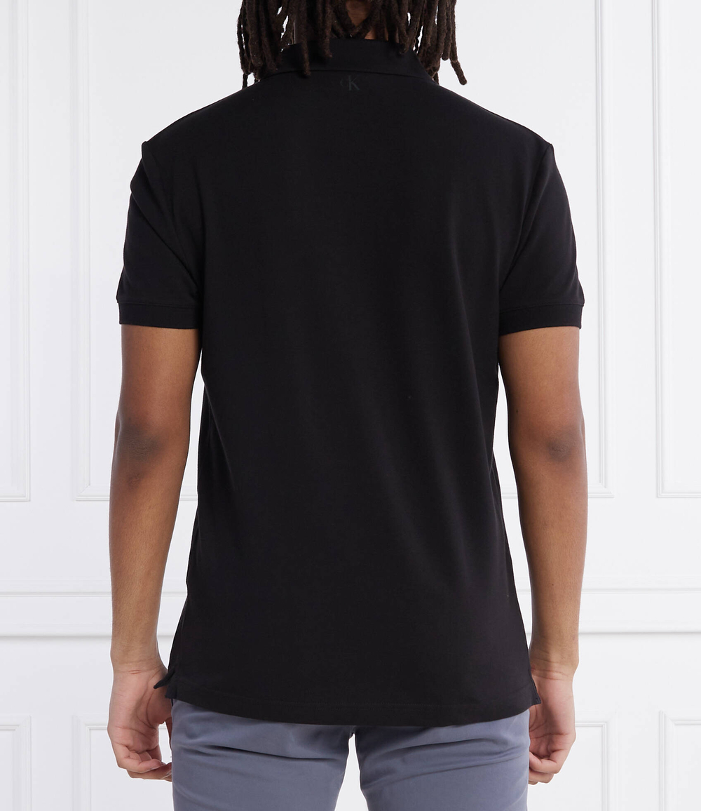 Поло INSTITUTIONAL CALVIN KLEIN JEANS - черный(J30J325495)