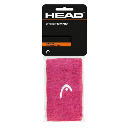 Напульсники HEAD 5", 285065-PK, ширина 12,7 см, 100% хлопок, пара, розовый