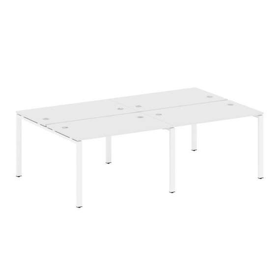 Метал Систем Рабочая станция на 4 места на П-образном м/к БП.СМ-4.2