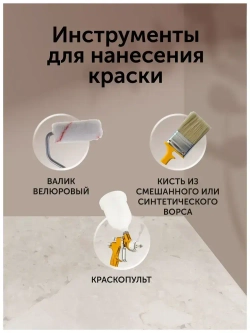 Грифельная краска для рисования матовая без запаха быстросохнущая Черная 140 г