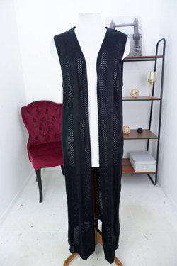 Кардиган тонкой вязки, визуально 46/48 размер