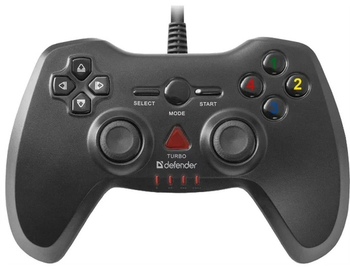 Игровой контроллер Defender Archer черный