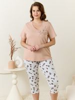 Пижама Рельеф-2 Виотекс БЕЖЕВЫЙ