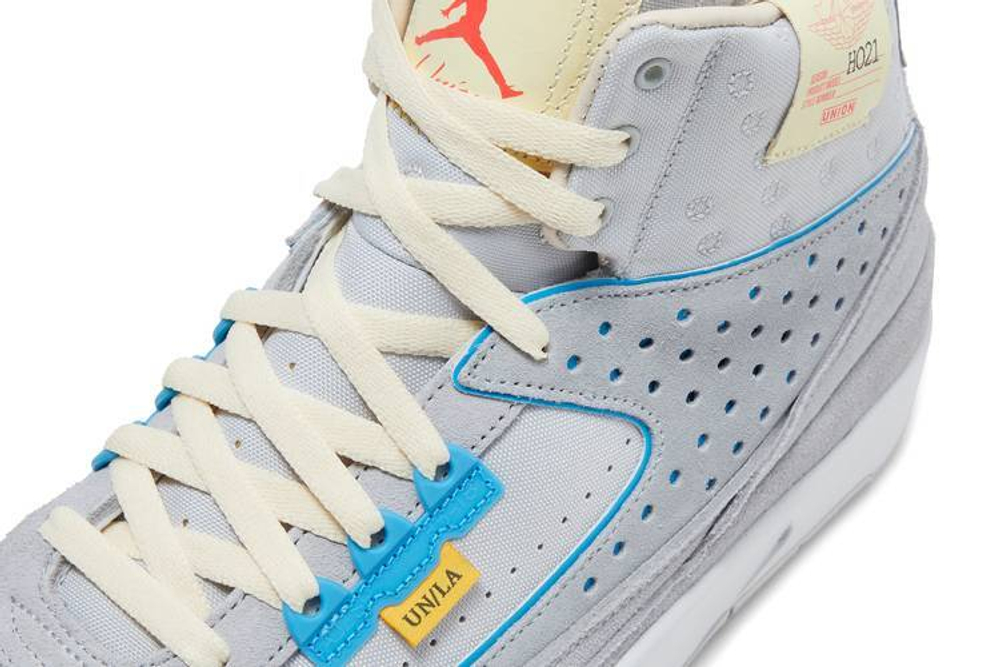 Кроссовки Union La X Jordan Air Jordan 2 Retro Sp "Grey Fog"