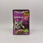 Микс рагу утка/печень, 75г корм для кошек влажный Whiskas
