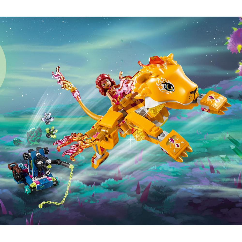 LEGO Elves: Ловушка для Азари и огненного льва 41192 — Azari & the Fire Lion Capture — Лего Эльфы