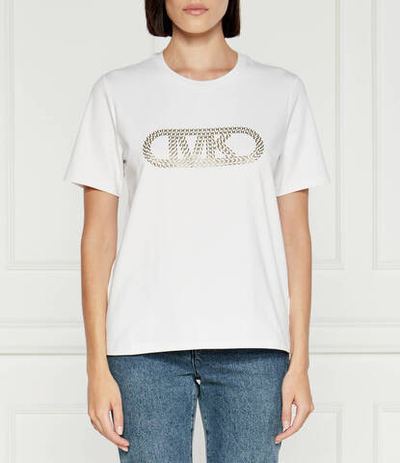 Футболка GROMMET EMPIRE Michael Kors - белый(MT4519LANU)