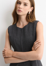 Сарафан Адель серый