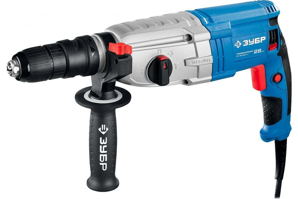 Перфоратор ЗУБР Профессионал SDS Plus ЗП-28-800 КМ