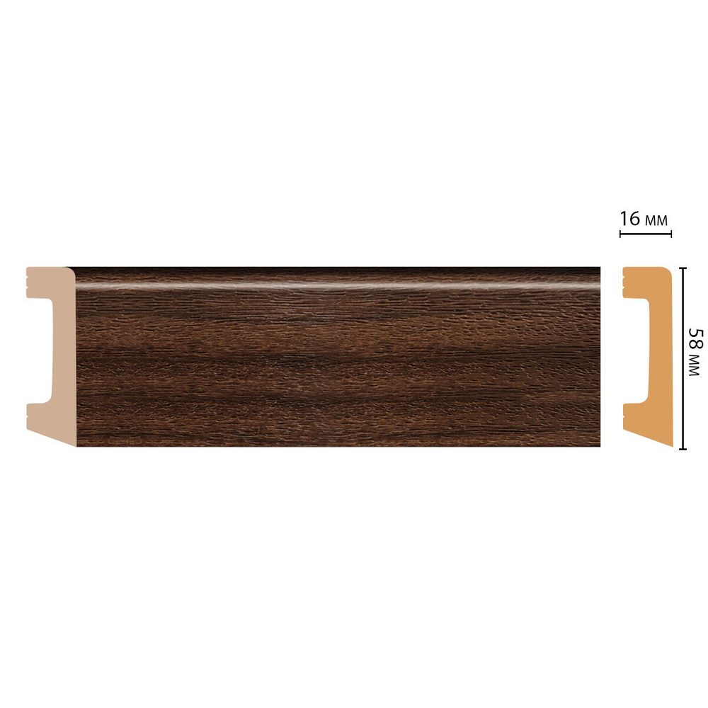 Плинтус Decomaster D234 D234-438 ДМ