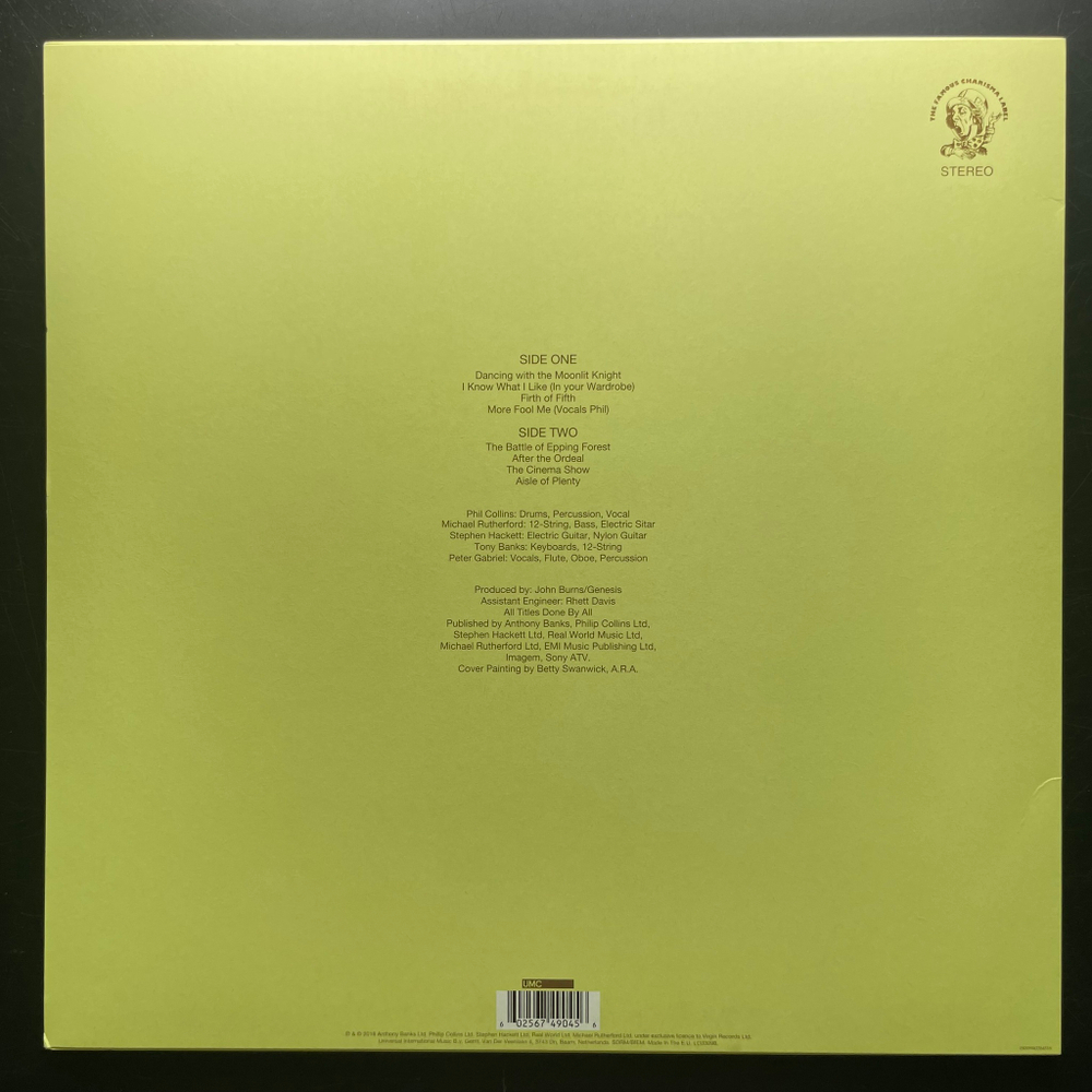 Genesis - Selling England By The Pound (Европа 2018г.)