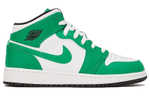 Jordan 1 Mid Lucky Green GS