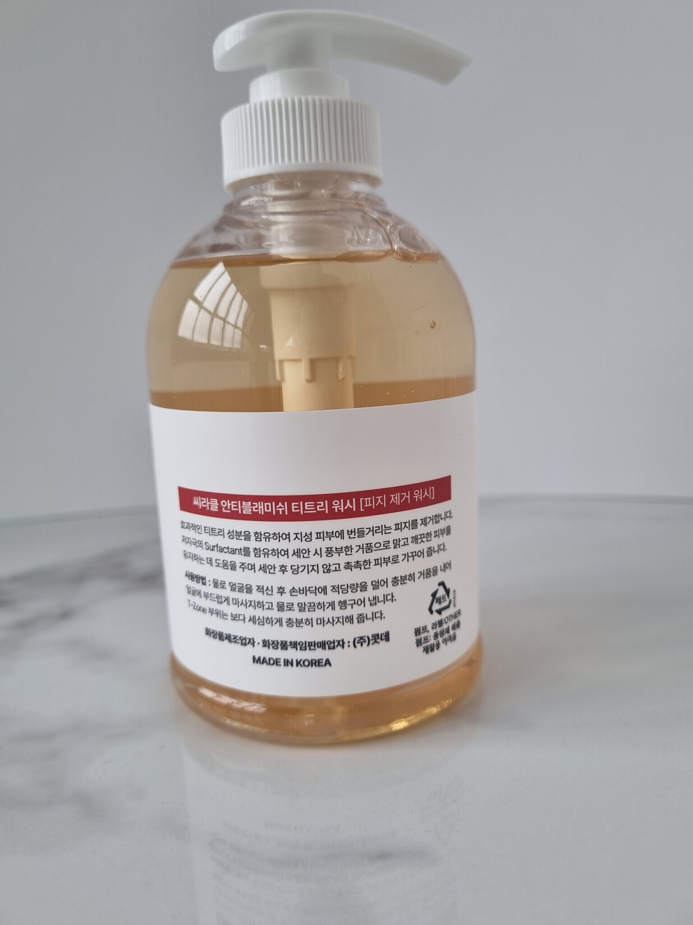 Очищающий гель для проблемной кожи Ciracle Anti-Blemish Teatree Wash 250 мл